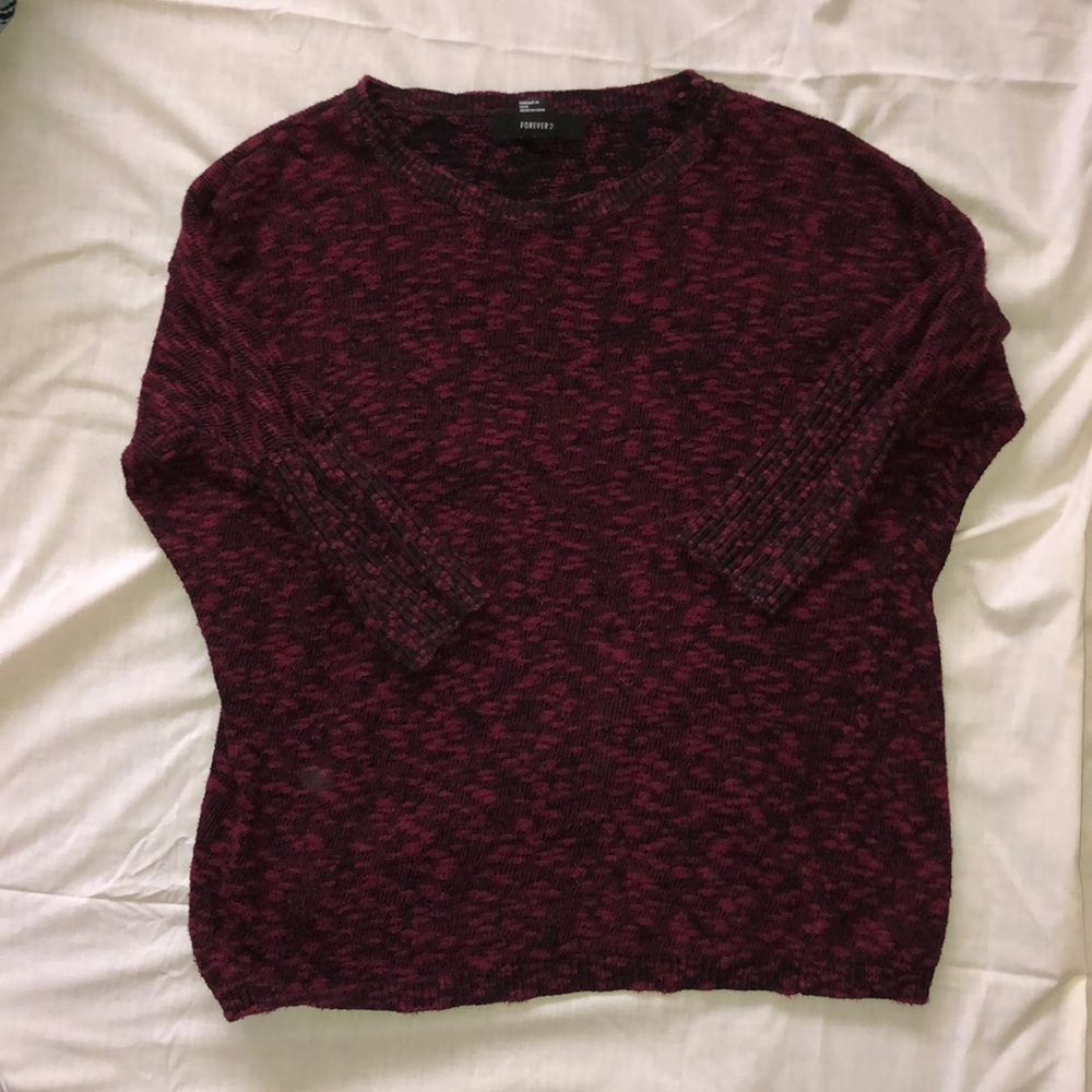 Maroon Sweater!